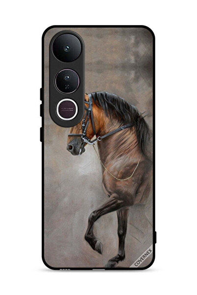 Covernex غطاء حماية لهاتف Vivo V50 Lite، صورة حصان عتيقة