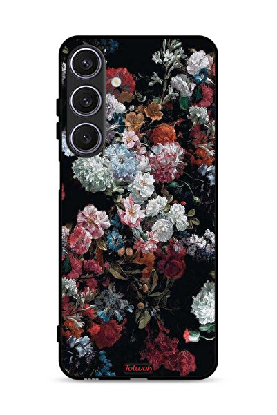 Tolwak غطاء حماية لهاتف سامسونج جالاكسي A17 بنقشة ورود عتيقة