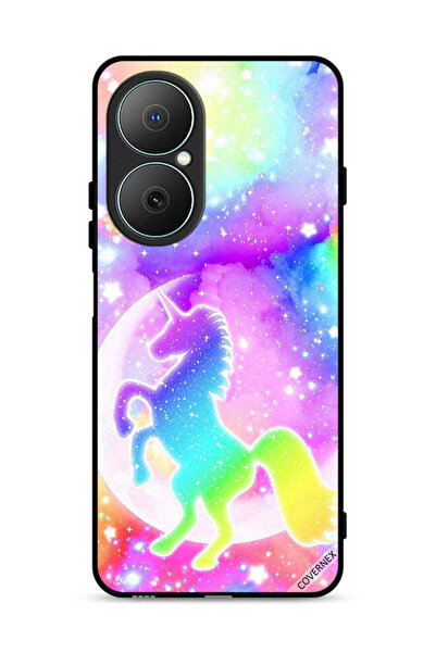 Covernex Huawei Nova Y73 Protective Case Cover Rainbow Unicorn