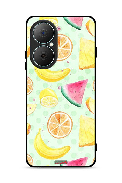 Tolwak غطاء حماية لهاتف هواوي نوفا Y73 برسومات فنية بألوان مائية وفواكه