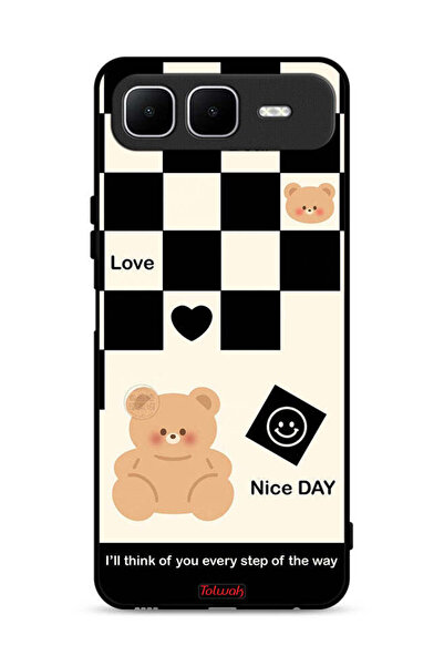 Tolwak غطاء حماية لهاتف Infinix Smart 10 Plus سأفكر فيك في كل خطوة على الطريق