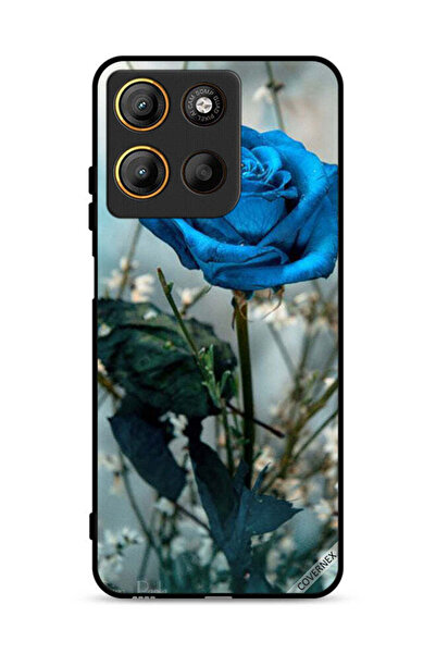 Covernex غطاء حماية لهاتف موتورولا موتو جي 15 - أزرق وردي