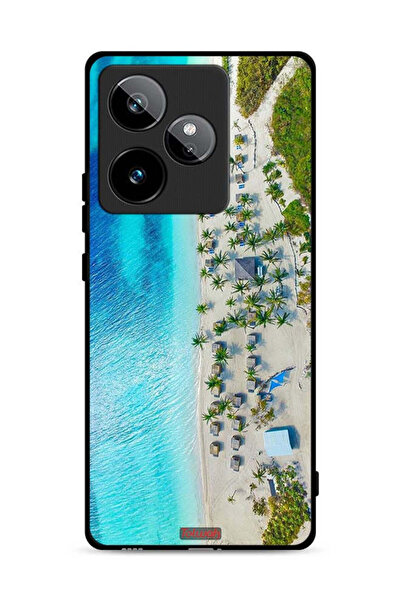 Tolwak غطاء حماية لهاتف Realme GT 7T 5G بلون الشاطئ