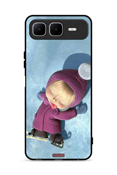 Tolwak غطاء حماية لطيف على شكل دمية لهاتف إنفينيكس سمارت 10 بلس