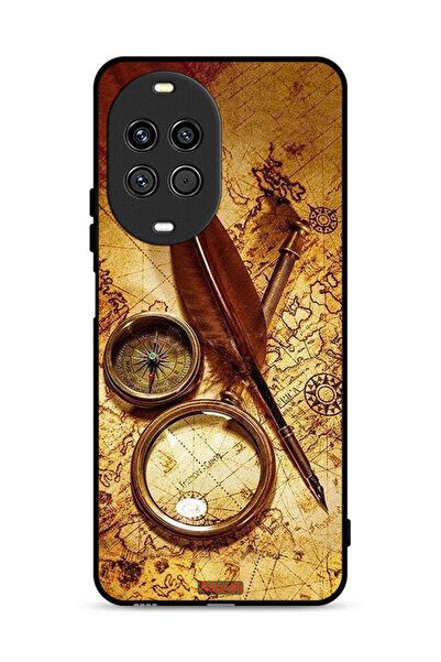 Tolwak غطاء حماية لهاتف هواوي نوفا 14 برو 5G بتصميم بوصلة عتيقة