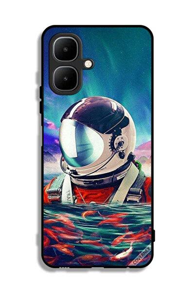 Covernex غطاء حماية من إنفينيكس سمارت 10 بتصميم رائد فضاء في بحر الأسماك