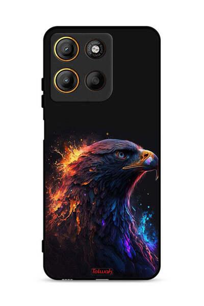 Tolwak غطاء حماية موتورولا موتو جي 15 بنقشة النسر