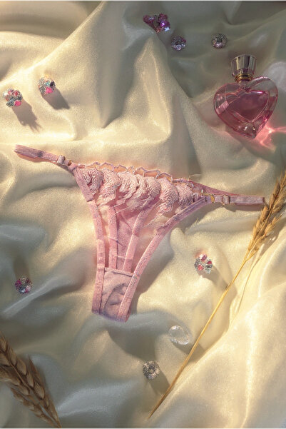 BELLA NOTTE Ρομαντικό σετ εσωρούχων 2 τεμαχίων με λιλά κέντημα