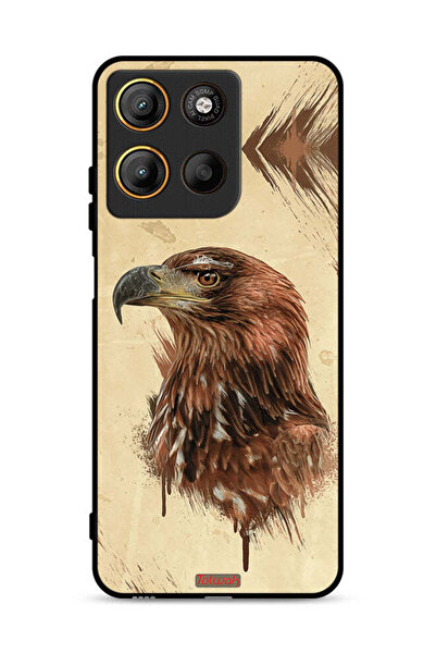 Tolwak غطاء حماية لهاتف موتورولا موتو جي 15 - أفضل خلفيات الصقر