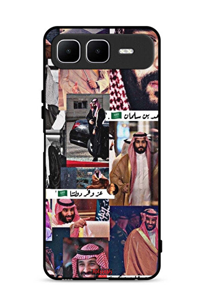 Tolwak غطاء حماية لهاتف إنفينيكس سمارت ١٠ بلس، محمد بن سلمان، فينتيج