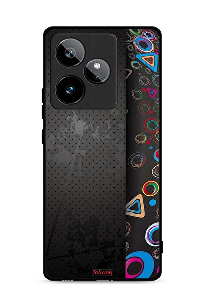 Tolwak غطاء حماية بنمط لهاتف Realme GT 7T 5G