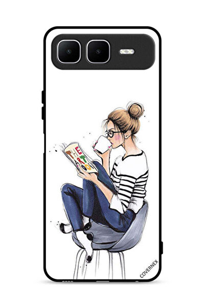 Covernex Infinix Smart 10 Plus Protective Case Cover Reading The Art Book