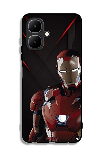 Tolwak غطاء حماية لهاتف تكنو بوب 10 بتصميم الرجل الحديدي