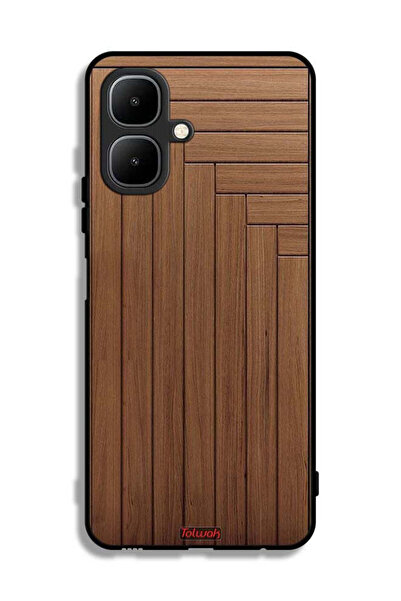 Tolwak غطاء حماية لهاتف Tecno Pop 10 بنمط باب