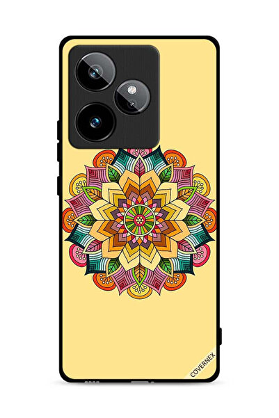 Covernex غطاء حماية لهاتف Realme GT 7 5G بنقشة ماندالا دائرية