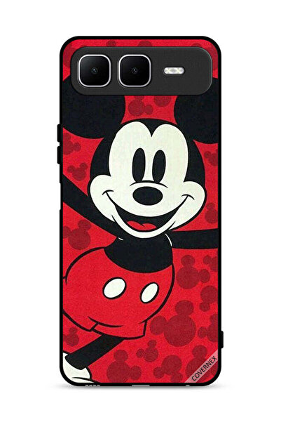 Covernex غطاء حماية لهاتف إنفينيكس سمارت 10 بلس ميكي ماوس سعيد