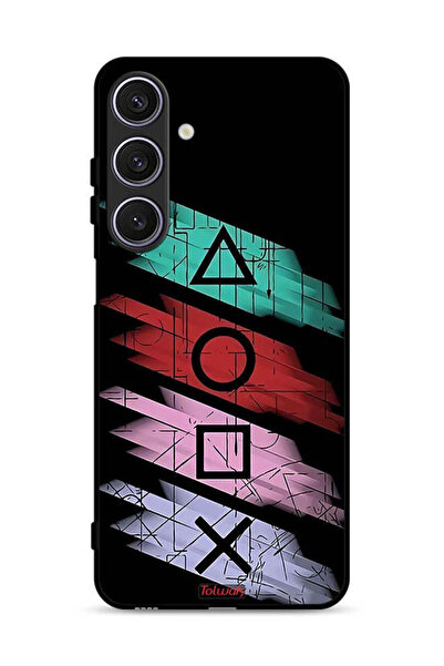 Tolwak غطاء حماية لهاتف Samsung Galaxy A17 بأيقونات لعبة الحبار