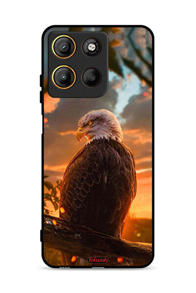 Tolwak غطاء حماية موتورولا موتو جي 15 بتصميم النسر