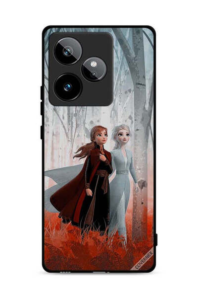 Covernex غطاء حماية لهاتف Realme GT 7T 5G بنقشة Frozen Sisters