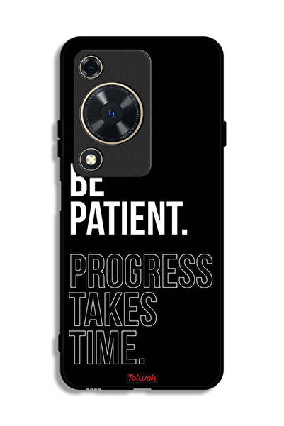 Tolwak غطاء حماية لهاتف هواوي نوفا Y72S - كن صبورًا، فالتقدم يستغرق وقتًا