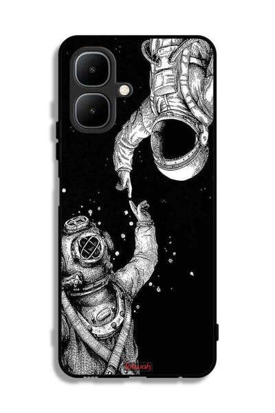 Tolwak غطاء حماية لهاتف Infinix Smart 10 بتصميم رواد الفضاء