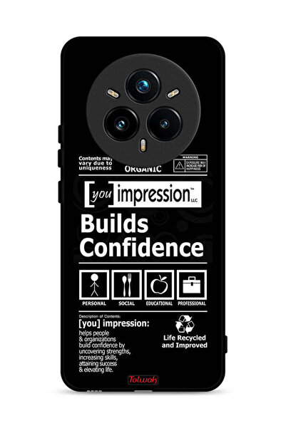 Tolwak غطاء حماية لهاتف Realme 14 Pro 5G ملصق يعزز الثقة