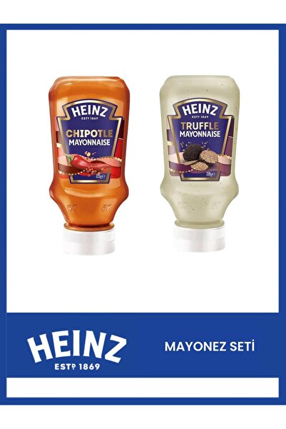 Heinz İkili Set Mayonez Chipotle Acılı 225 gr Truffle 220 gr