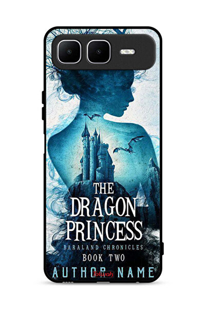 Tolwak غطاء حماية لهاتف Infinix Smart 10 Plus بتصميم أميرة التنين