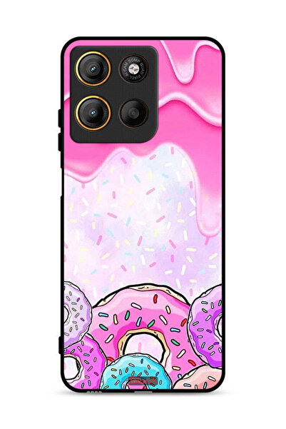 Tolwak غطاء حماية لهاتف موتورولا موتو جي 15 - ألوان دونات