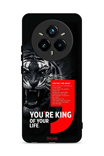 Tolwak غطاء حماية لهاتف Realme 14 Pro Plus 5G أنت ملك حياتك