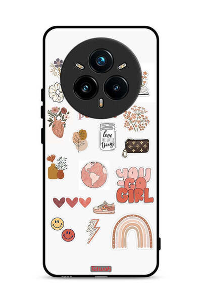 Tolwak غطاء حماية لهاتف Realme 14 Pro Plus 5G - You Go Girl