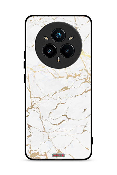 Tolwak غطاء حماية لهاتف Realme 14 Pro 5G بنقشة رخامية