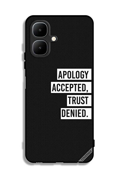 Covernex غطاء حماية لهاتف Tecno Pop 10 - اعتذار مقبول - ثقة مرفوضة