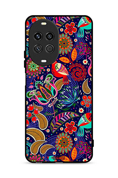 Tolwak غطاء حماية لهاتف هواوي نوفا 14 برو 5G بنقشة طيور وزهور