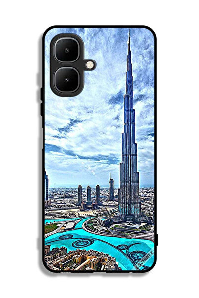 Covernex Infinix Smart 10 Protective Case Cover Burj Khalifa Tower Touching C...