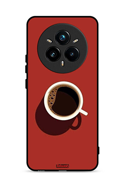 Tolwak غطاء حماية لهاتف Realme 14 Pro 5G بفن فنجان القهوة