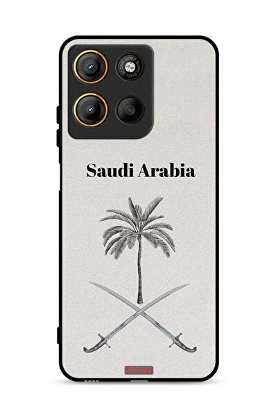 Tolwak Motorola Moto G15 Protective Case Cover Kingdom Of Saudi Arabia Sign Art