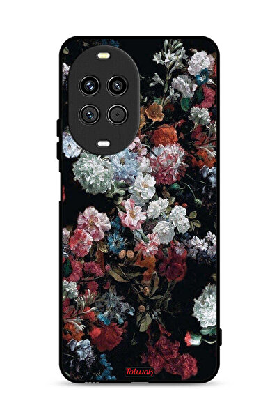 Tolwak غطاء حماية لهاتف هواوي نوفا 14 برو 5G بنقشة ورود عتيقة