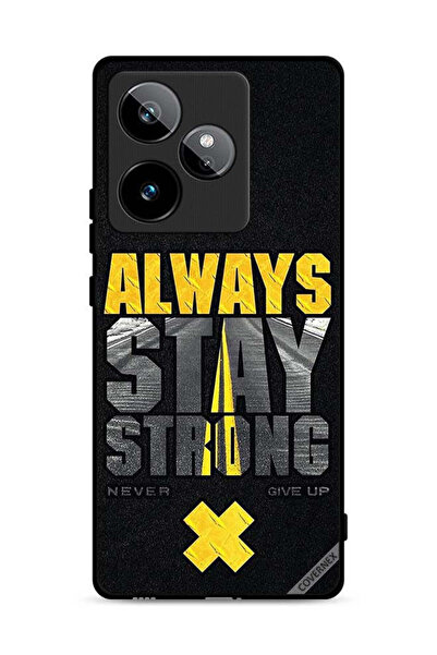 Covernex غطاء حماية Realme GT 7T 5G ابق قويًا دائمًا ولا تستسلم أبدًا