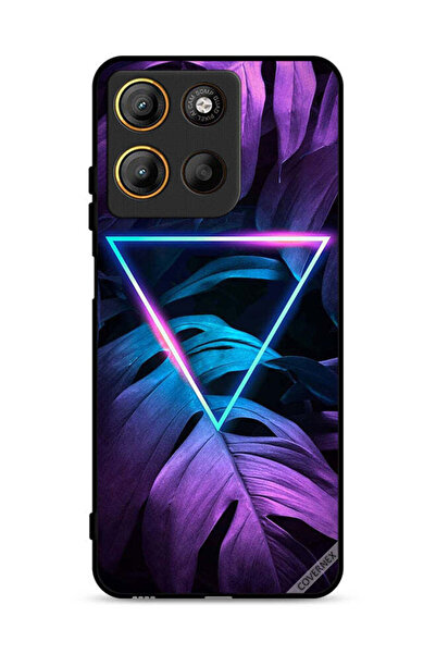 Covernex غطاء حماية لهاتف موتورولا موتو جي 15 بتصميم مثلث الإضاءة