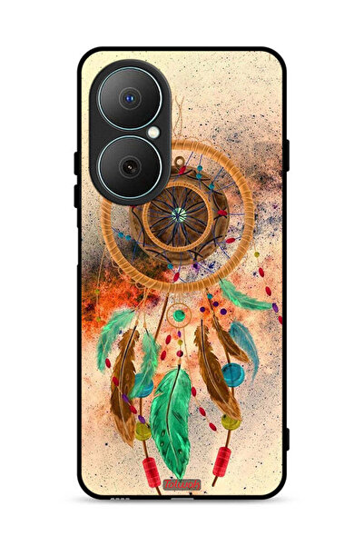 Tolwak غطاء حماية لهاتف هواوي نوفا Y73 بتصميم ماندالا ريش معلق