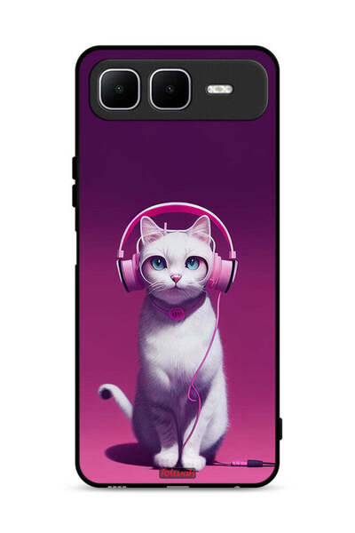 Tolwak غطاء حماية لهاتف إنفينيكس سمارت 10 بلس بتصميم قطة لطيفة