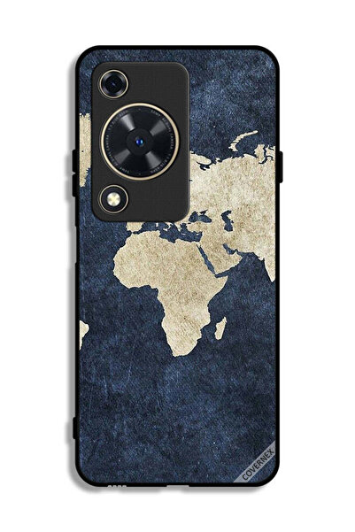 Covernex غطاء حماية لهاتف هواوي نوفا Y63 بنمط خريطة على الجينز