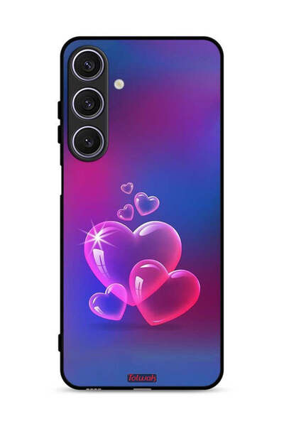 Tolwak غطاء حماية لهاتف سامسونج جالاكسي A17 بنقشة قلوب الماء