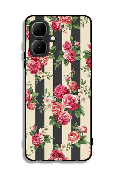 Tolwak غطاء حماية لهاتف إنفينيكس سمارت 10 بنقشة الورود