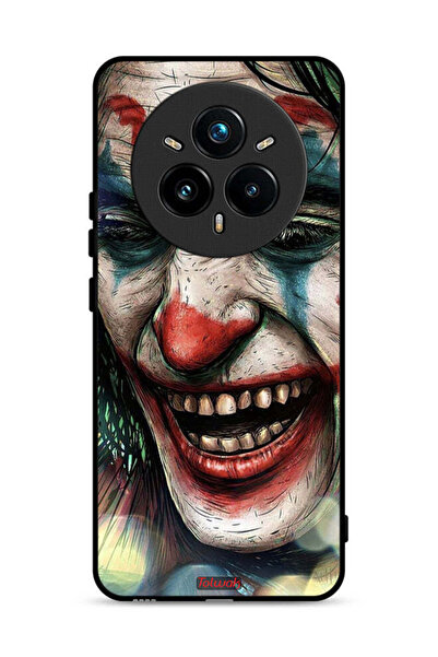Tolwak غطاء حماية لهاتف Realme 14 Pro Plus 5G بطبعة وجه الجوكر الضاحك