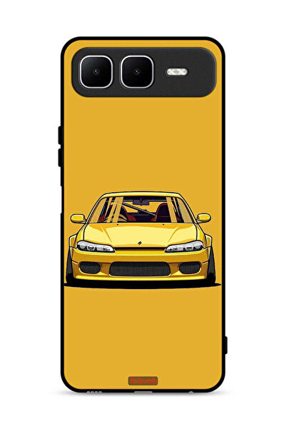 Tolwak غطاء حماية لهاتف Infinix Smart 10 Plus بتصميم فني للسيارة