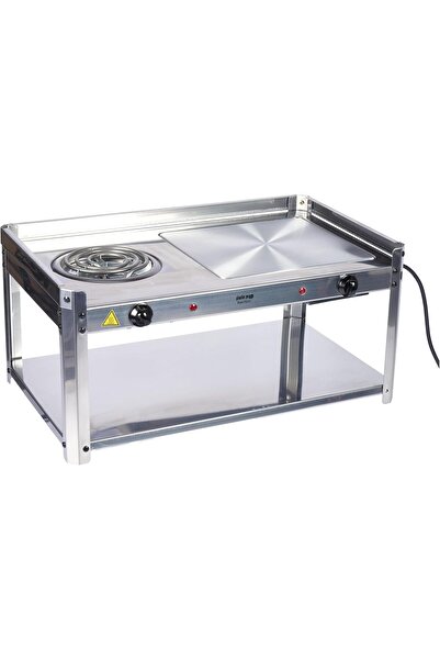 HOME MASTER موقد كهربائي وسخان من الفولاذ المقاوم للصدأ هوم ماستر HM-196، 125...