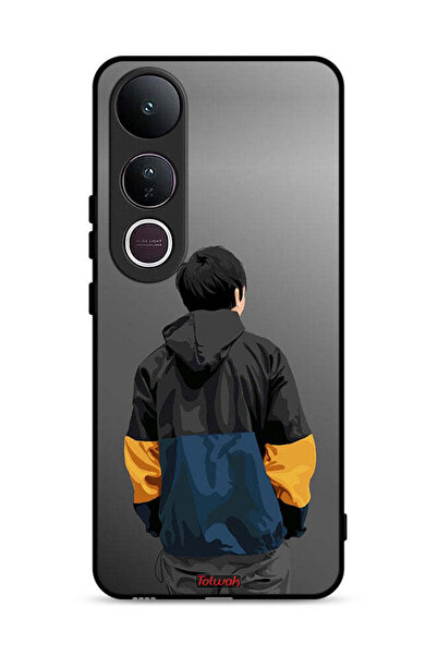 Tolwak غطاء حماية لهاتف Vivo V50 Lite برسم صورة صبي