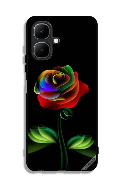 Covernex غطاء حماية لهاتف إنفينيكس سمارت 10 بلون قوس قزح وردي